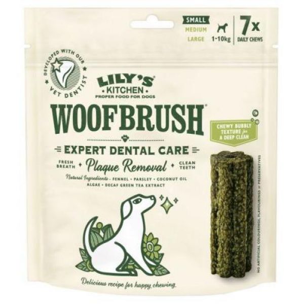 Lily's kitchen dog woofbrush dental care hondensnack