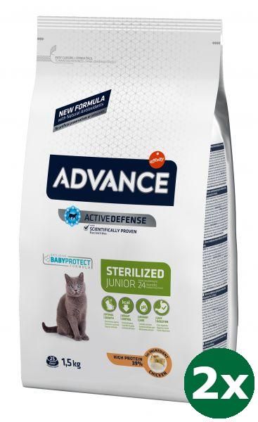 Advance cat junior sterilized kattenvoer