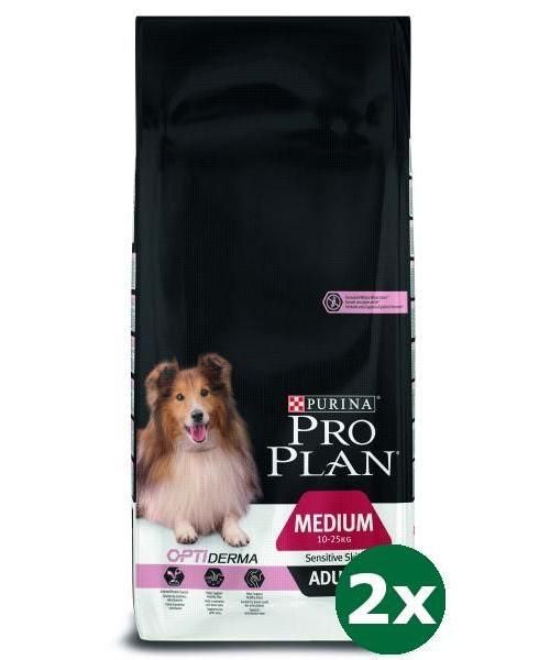 Pro plan dog adult medium sensitive skin hondenvoer