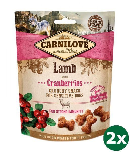 Carnilove crunchy snack lam / cranberries hondensnack