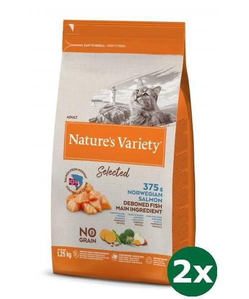 Natures variety selected norwegian salmon kattenvoer
