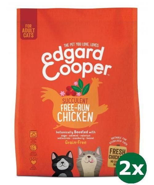 Edgard & cooper adult scharrelkip graanvrij kattenvoer
