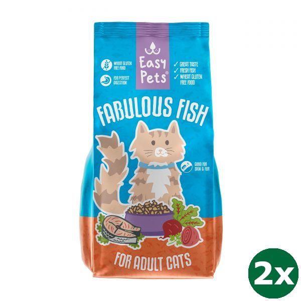 Easypets fabulous fish adult  kattenvoer