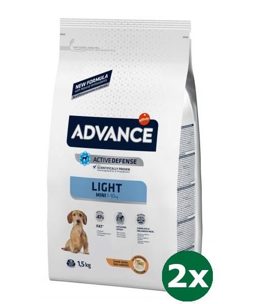 Advance mini light hondenvoer