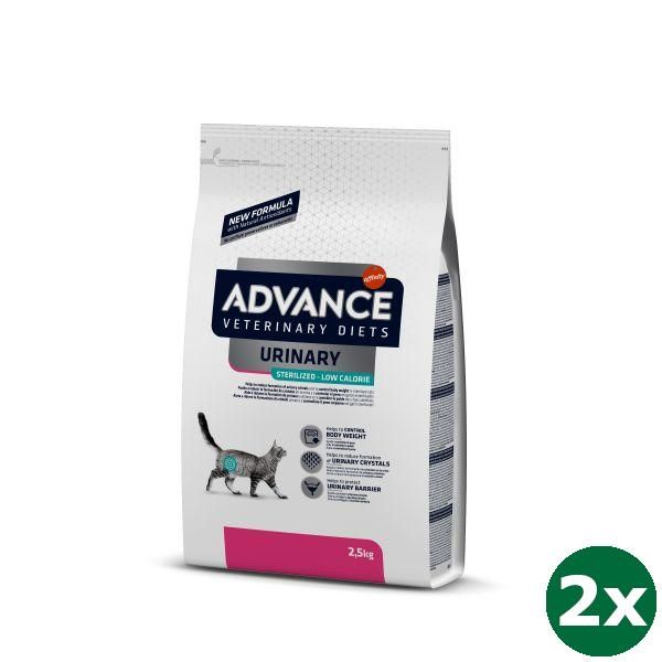 Advance Veterinary Diet Cat Urinary Sterilized Minder Calorieën Kattenvoer