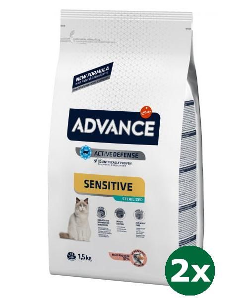 Advance cat sterilized sensitive salmon kattenvoer