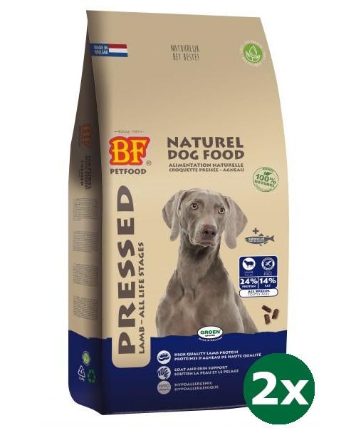 Biofood geperst lam / rijst premium hondenvoer
