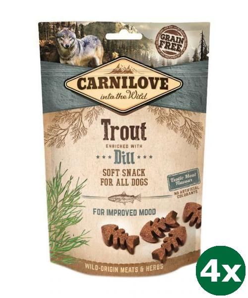 Carnilove soft snack forel / dille hondensnack