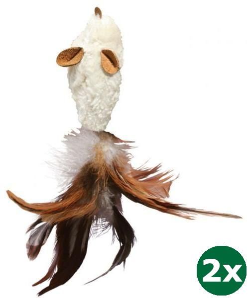 Kong kat catnip feather muis