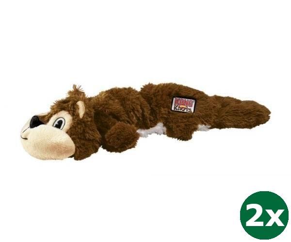 KONG Scrunch Knots Squirrel
