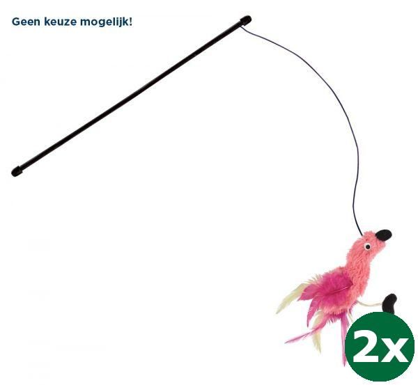 KONG Cat Teaser Feather Assorti