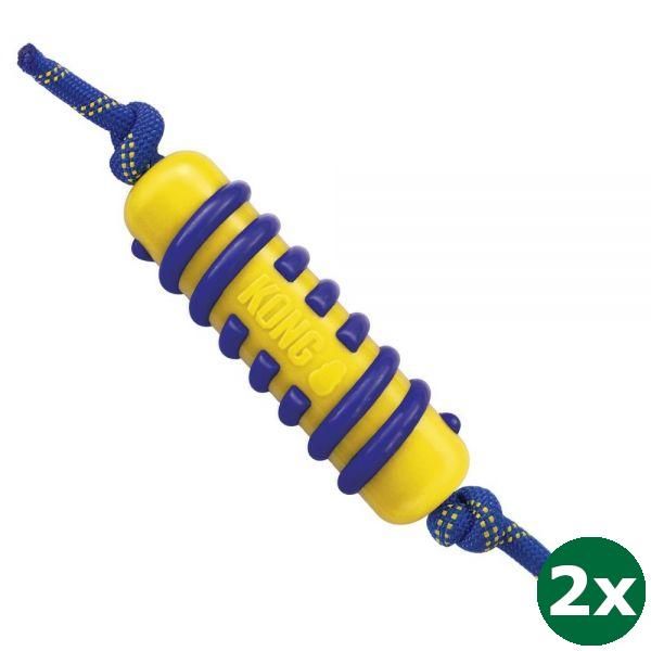 Kong jaxx brights stick+touw assorti