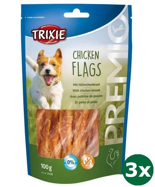 Trixie premio chicken flags hondensnack