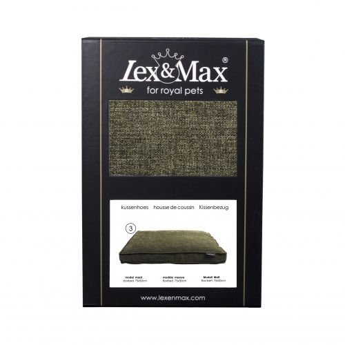 Lex & max stockholm - losse hoes voor hondenkussen - boxbed