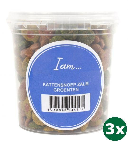 I am kattensnoep zalm / groenten