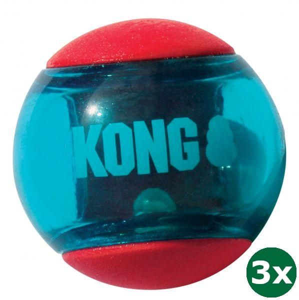 Kong squeez action rood