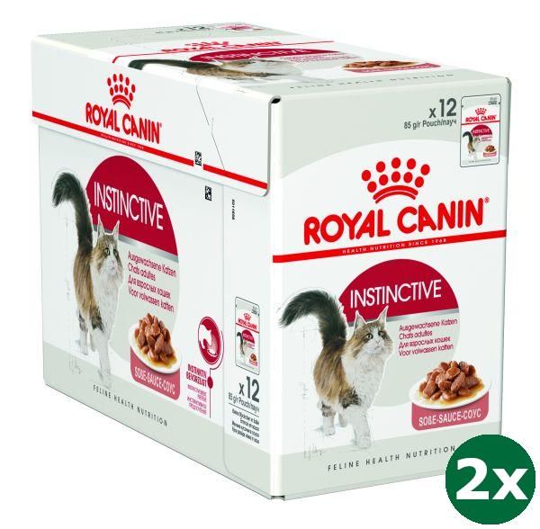 Royal canin wet instinctive in gravy kattenvoer