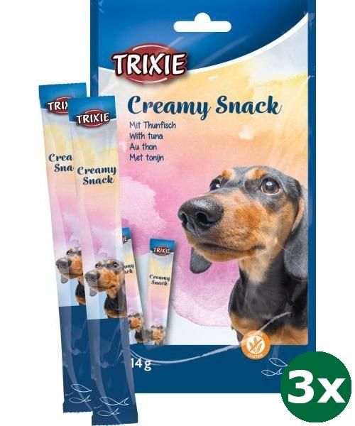 Trixie creamy snack tonijn glutenvrij hondensnack