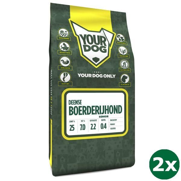 Yourdog deense boerderijhond senior hondenvoer