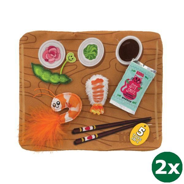 Kong pull-a-partz sushi