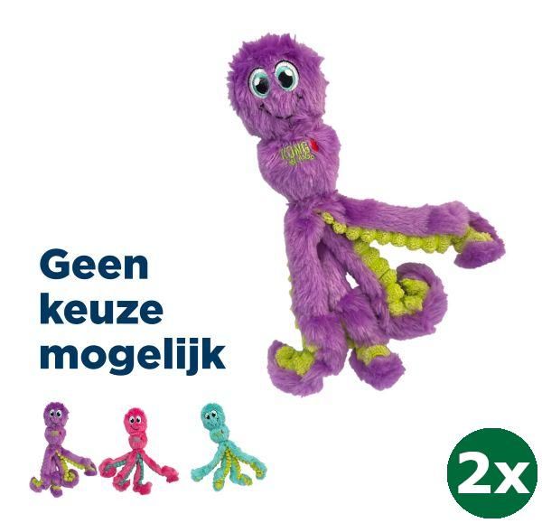 Kong wubba octopus assorti