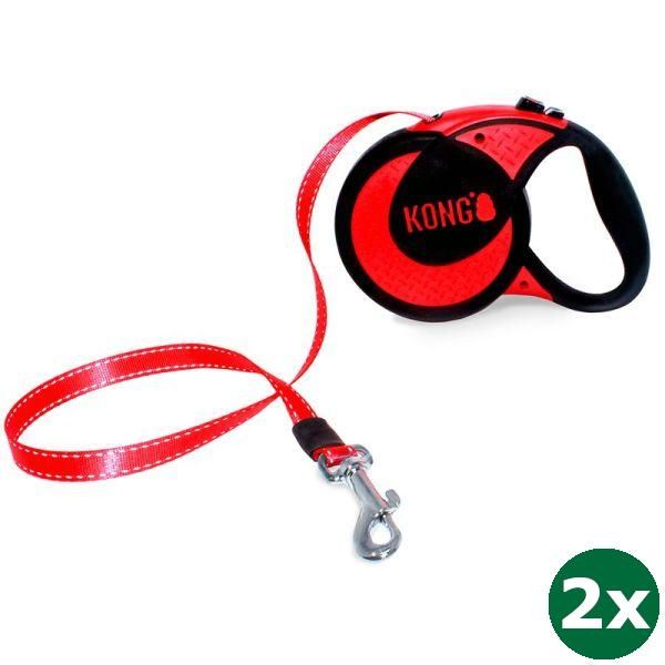 Kong rollijn voor hond ultimate rood