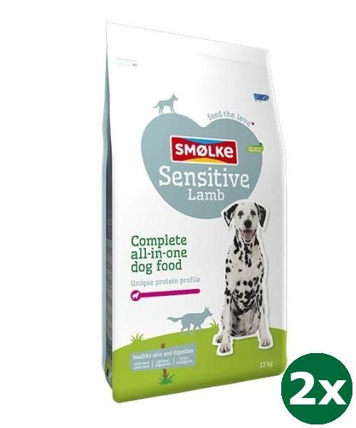 Smolke Sensitive Lam Brokken Hondenvoer