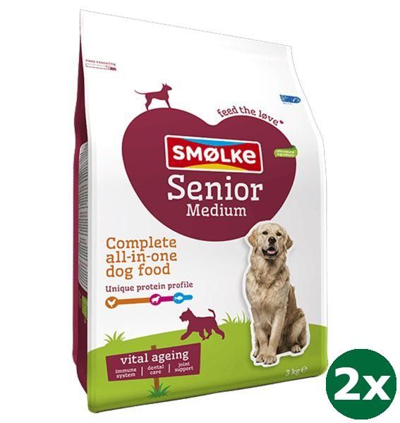 Smolke Senior Medium Brokken Hondenvoer