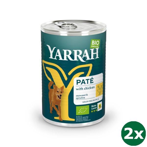 Yarrah dog blik pate met kip hondenvoer