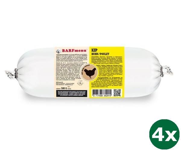 Barfmenu Kip Hondenvoer