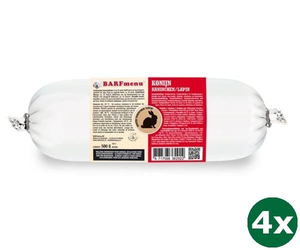 Barfmenu Konijn Hondenvoer