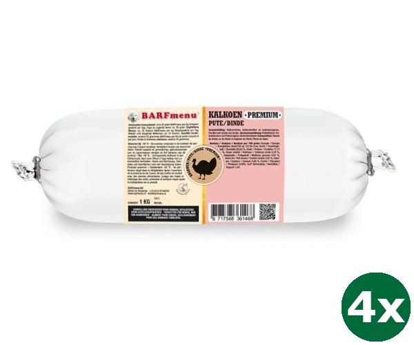 Barfmenu kalkoen hondenvoer