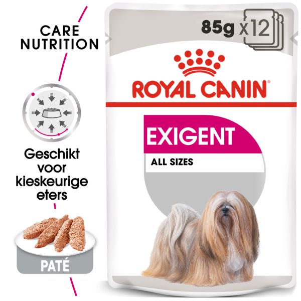 Royal Canin Exigent In Loaf (paté In Saus) Hondenvoer