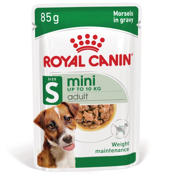 Royal Canin Mini Adult In Gravy (brokjes In Saus) Hondenvoer