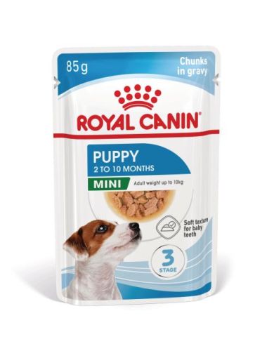Royal Canin Mini Puppy In Gravy (brokjes In Saus) Hondenvoer