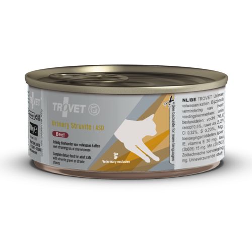 Trovet urinary struvite (beef) asd kattenvoer