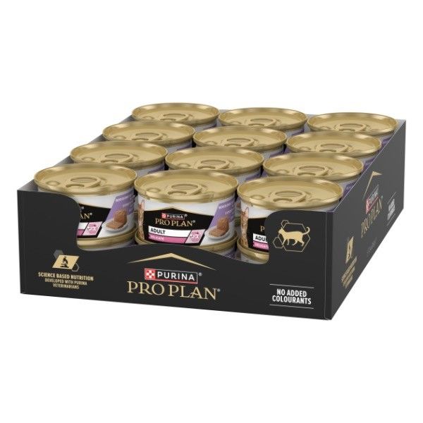 Pro Plan Delicate Mousse Kalkoen Nat Kattenvoer