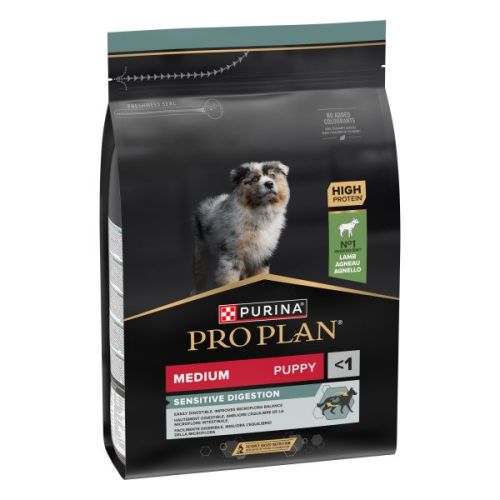 Pro Plan Medium Puppy Sensitive Digestion Lam Hondenvoer