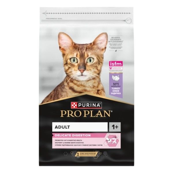 Pro Plan Adult 1+ Delicate Digestion Kalkoen Kattenvoer