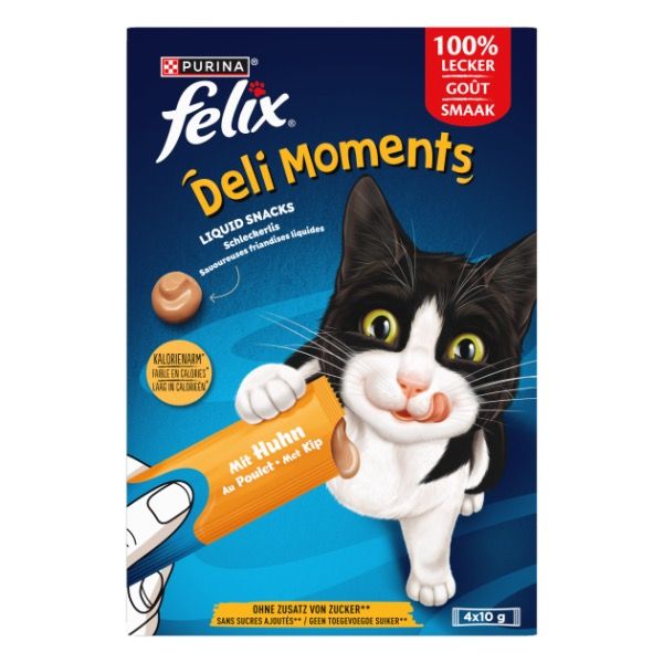 Felix Deli Moments Met Kip Kattenvoer