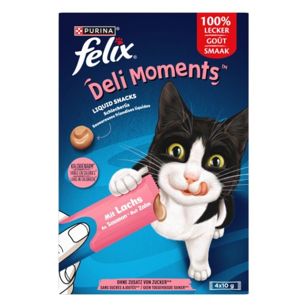 Felix Deli Moments Met Zalm Kattenvoer