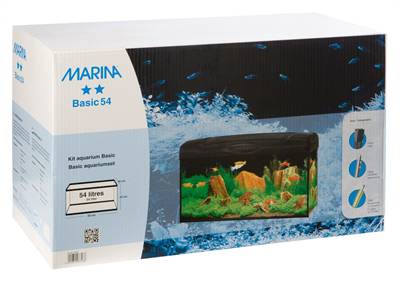 Nieuw maanjaar Siësta muis of rat Marina Aquarium Kit Zwart slechts € 82,73 voor 54 Ltr 60x30x30 Cm.