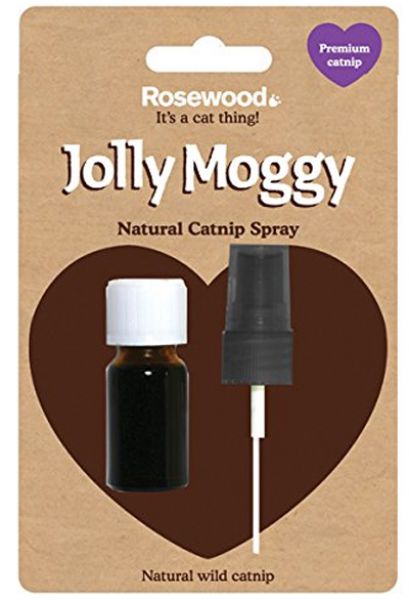 Jolly moggy catnip spray