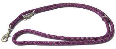 Wolters lijn voor hond everes reflecterend fuchsia/pruim