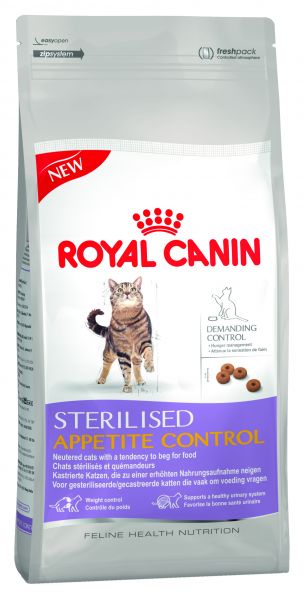 Wafel Regenboog de elite Royal Canin Sterilised Appetite Control Kattenvoer slechts € 51,49 voor 4  Kg.