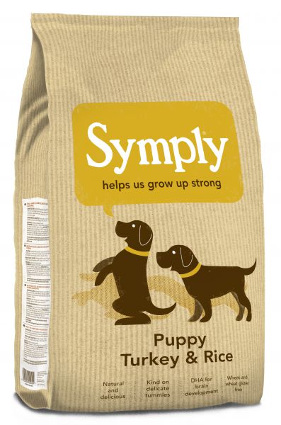 Symply puppy kalkoen/rijst hondenvoer