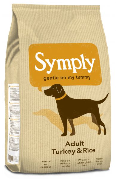 Symply adult kalkoen/rijst hondenvoer