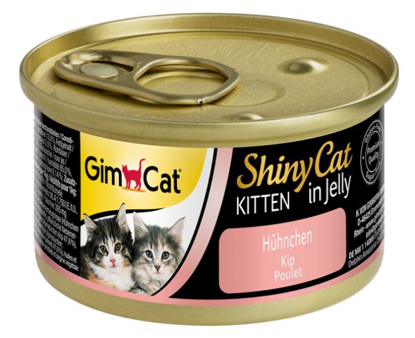 Shinycat kitten kip kattenvoer