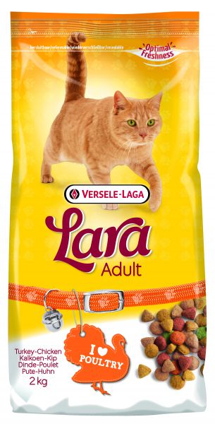 Lara adult kalkoen/kip kattenvoer