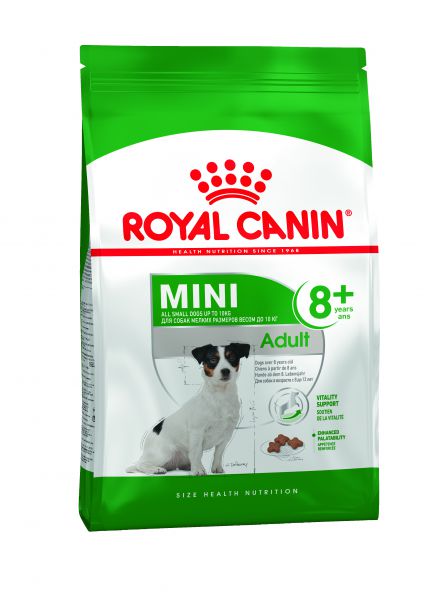 Royal canin mini adult +8 hondenvoer